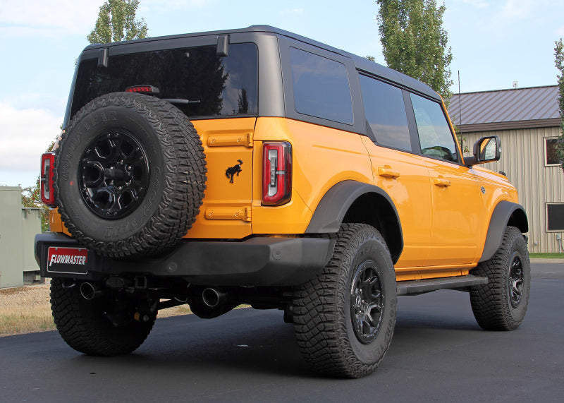 Flowmaster 21-25 Ford Bronco 2.3/2.7 Outlaw Cat-Back Exhaust System