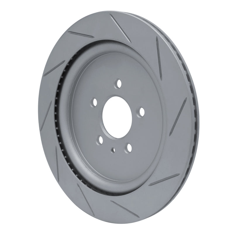 DFC 13-14 Ford Mustang Rear Left Slotted Geoperformance Rotor