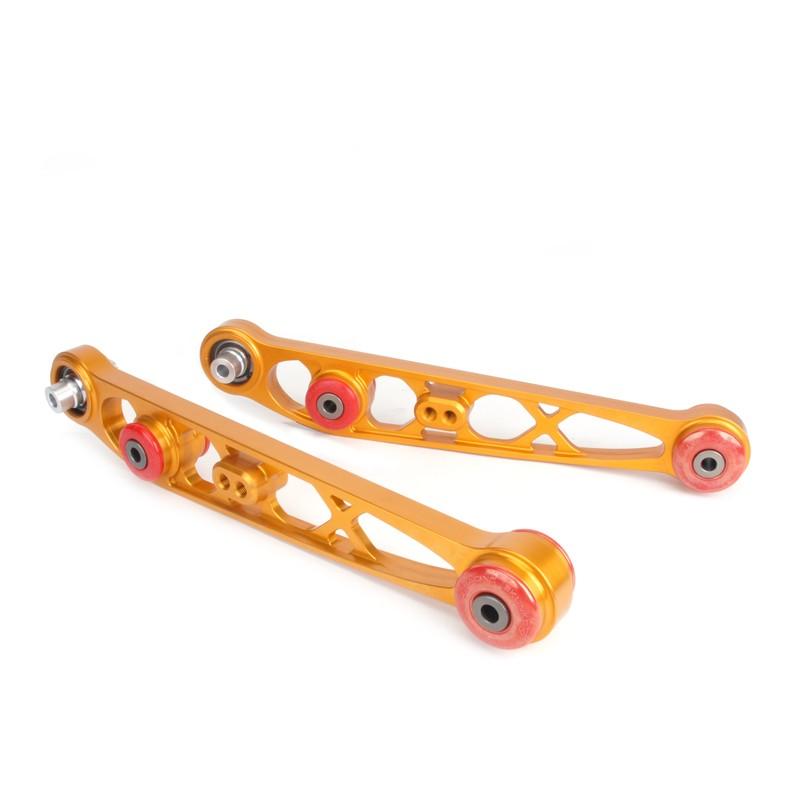 Skunk2 Honda/Acura EK Alpha Series Rear Lower Control Arm Set - Gold