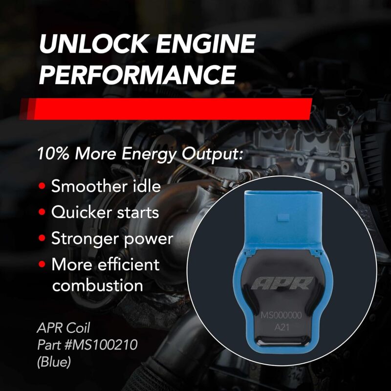 APR EA888.1/EA888.2/EA113/EA837 (PQ35/PQ45) 2.0T/3.0T Ignition Coil - Blue