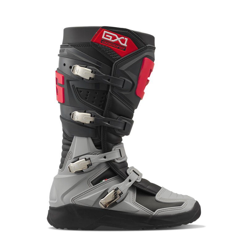 Gaerne GX1 EVO Boot Anthracite/Grey/Red Size - 14