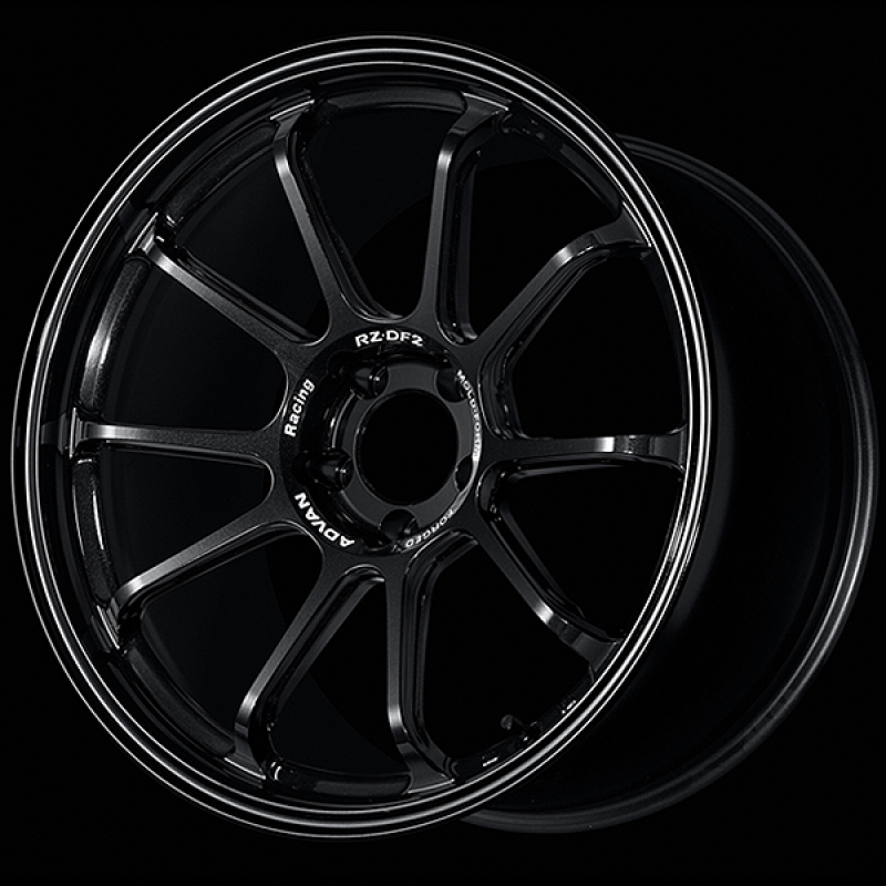 Advan RZ-DF2 20x10.0 / +35 Offset / 5x114.3 / 73mm Bore / Racing Titanium Black
