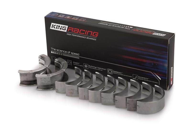 King Engine Bearings GM 262/267/302/307/327/350 (Size 010) Performance Main Bearing Set