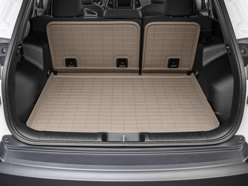 WeatherTech 19-22 Jeep Cherokee KL (w/Cargo Floor in Highest Position) SeatBack Cargo Liner HP - Tan