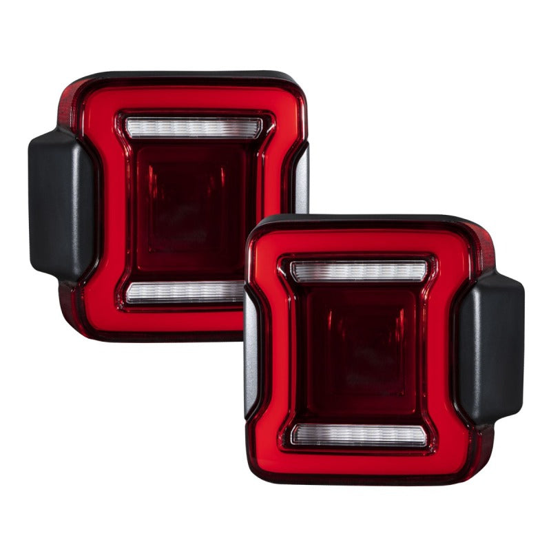 Form Lighting 2018-2023 Jeep Wrangler LED Tail Lights Smoke (Pair)