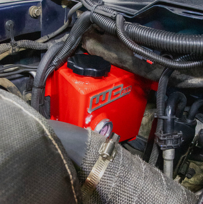 Wehrli 04.5-07 Cummins 5.9L Coolant Tank (OEM Placement) - Candy Red