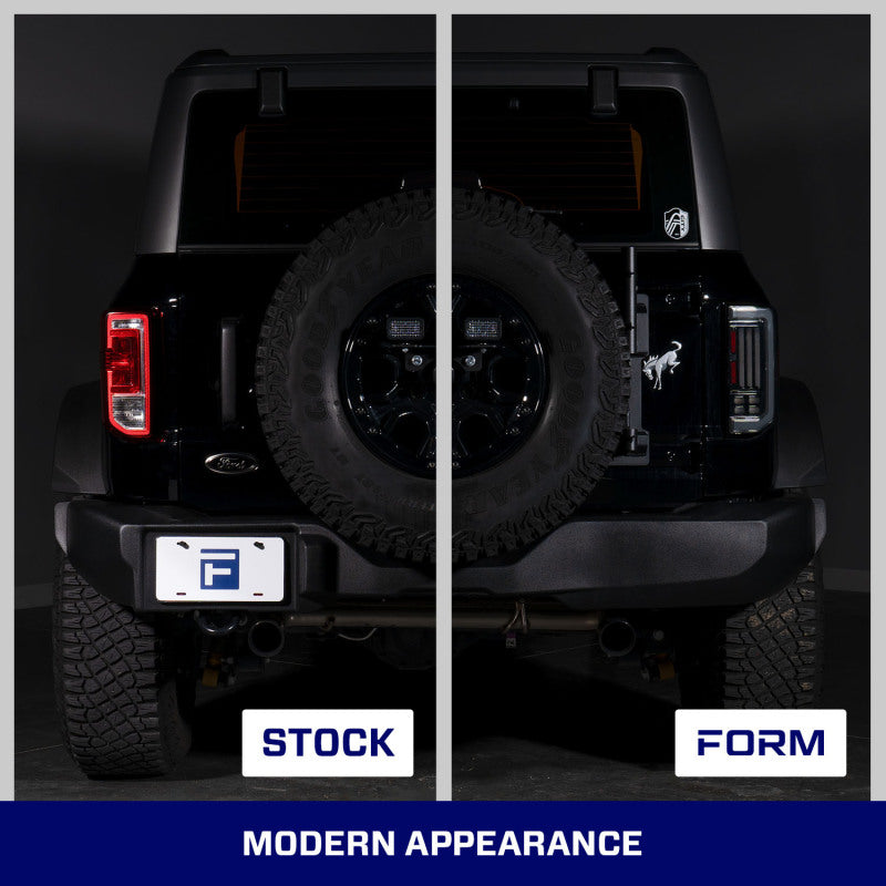Form Lighting 2021-2025 Ford Bronco LED Tail Lights Smoked (Pair)