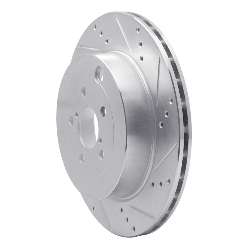 DFC 17-25 Subaru BRZ Rear Right Drilled & Slotted Silver Brake Rotor