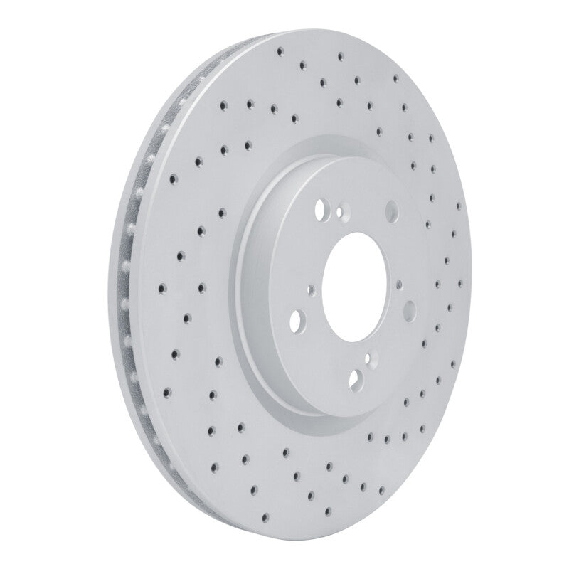 DFC 07-20 Acura Rlx Front Right Drilled Geoperformance Rotor