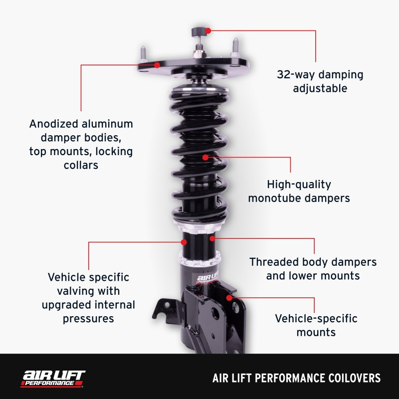 Air Lift Performance 89-00 Lexus LS400 Coilover Kit