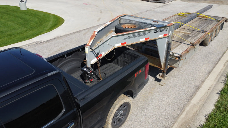 Gen-Y Spartan Torsion-Flex 2.5in Offset 4in SQ Tube Gooseneck 2-5/16in Coupler Standard Height