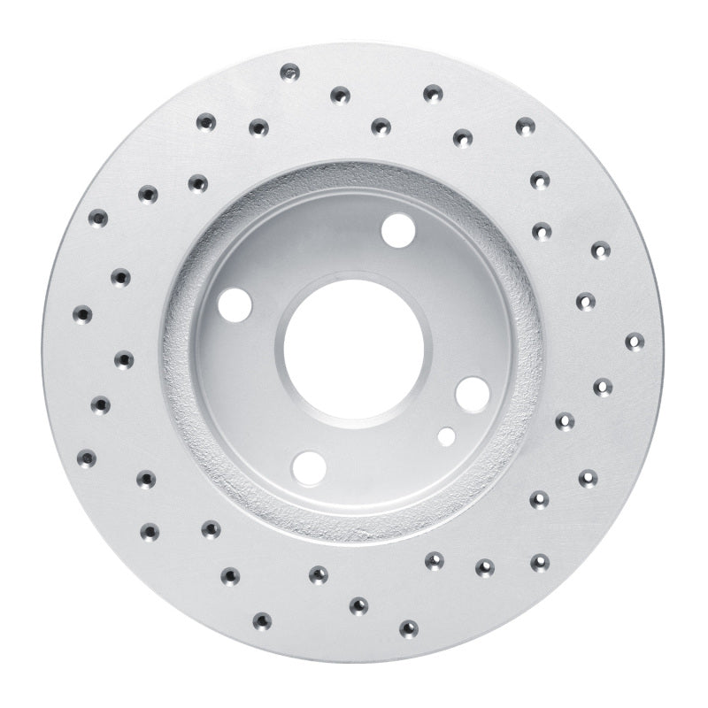 DFC 90-01 Ford Escort Front Left Drilled Geoperformance Rotor