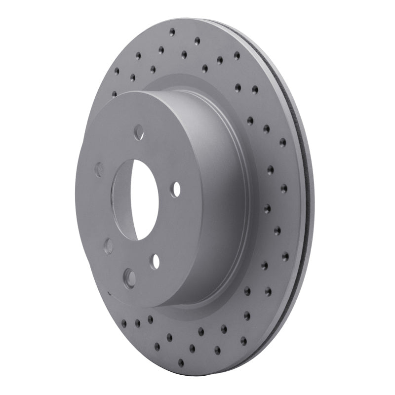 DFC 05-25 Infiniti G35 Rear Left Drilled Geoperformance Rotor
