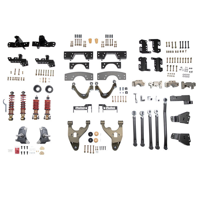 Belltech 92-98 GM C1500 Standard Cab Performance Coilover Kit (Use w/ 4-Piston Brake Calipers)