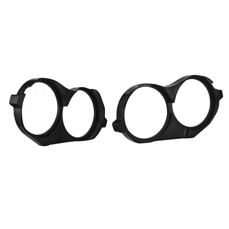 DS18 14-23 Harley Davidson Saddle Bag Mid Bass Adapter Ring 2x 10in ABS Black