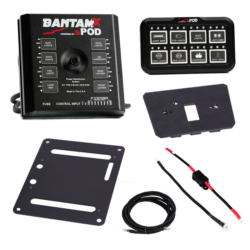 sPOD Can-Am Maverick R HD BantamX Center Console Kit