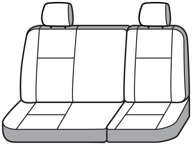 Covercraft 12-21 Nissan Frontier Carhartt Super Dux SeatSaver Custom Second Row Seat Covers - Black