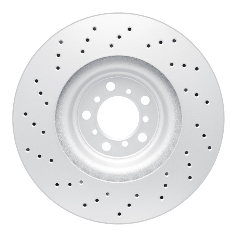 R1 15-20 BMW M2 Right Front Drilled GeoSPEC Coated Rotor