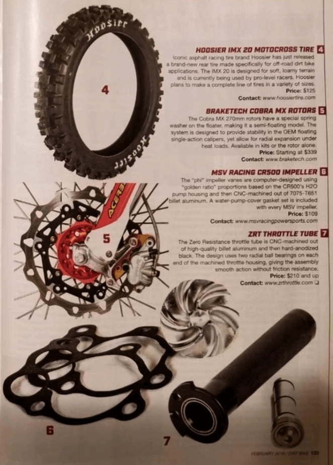 OptiFlo CR500 "phi" HV Impeller and Gasket Set Combo. image 5