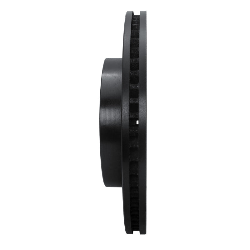 R1 02-05 Ford Explorer Front Right Drilled & Slotted Black Brake Rotor