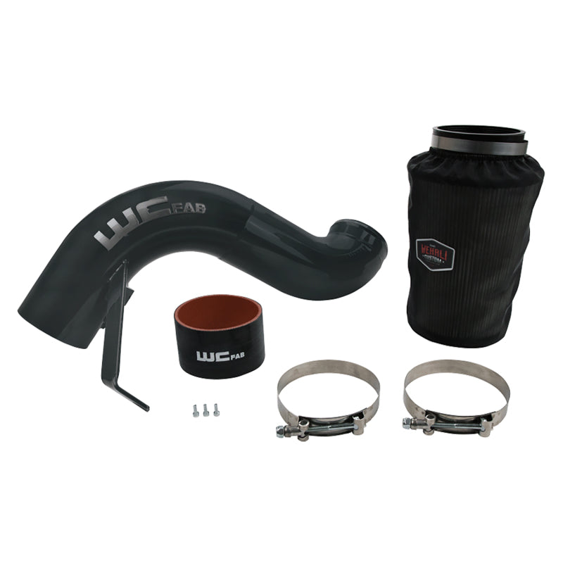Wehrli 07.5-09 Cummins 6.7L 4in Intake Kit - Chevy Orange