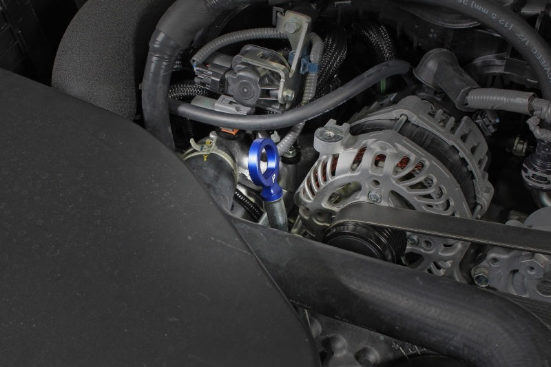 PERRIN 15-25 Subaru WRX & 13-26 BRZ/FR-S/86/GR86 Dipstick Handle Loop Style - Blue