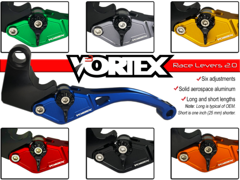 Vortex Racing H-L201 F88 Brake Lever Short- Black