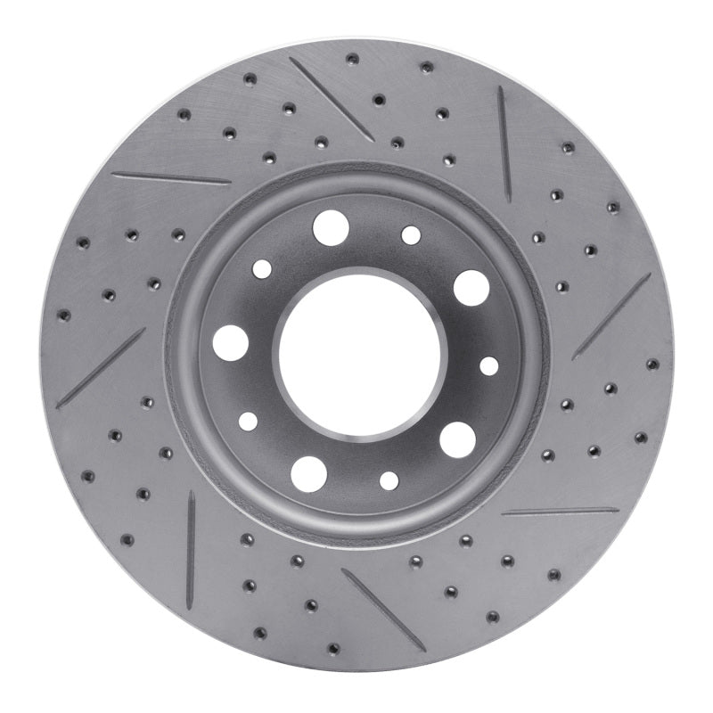 R1 14-26 Ram Promaster 2500 Front Left Drilled & Slotted Geo-Carbon Rotor