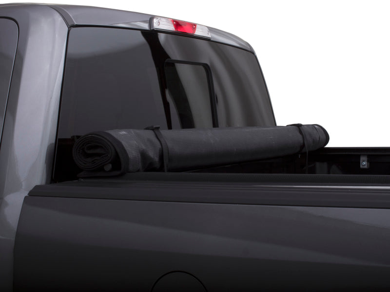 Lund 02-17 Dodge Ram 1500 (6.5ft. Bed Excl. Beds w/Rambox) Genesis Roll Up Tonneau Cover - Black