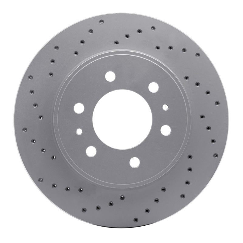 DFC 09-09 Ford F-150 Rwd Front Left Drilled Geoperformance Rotor