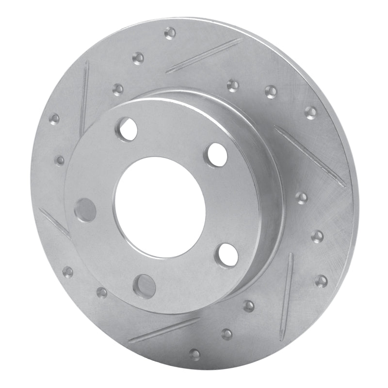 DFC 96-05 Audi A4 Quattro Rear Left Drilled & Slotted Silver Brake Rotor