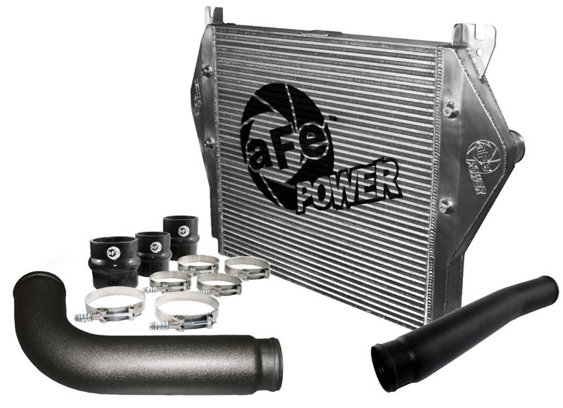 aFe BladeRunner 3in Intercooler Tube Cold Side Black for 14-15 Ram 1500 EcoDiesel V6-3.0L (td)