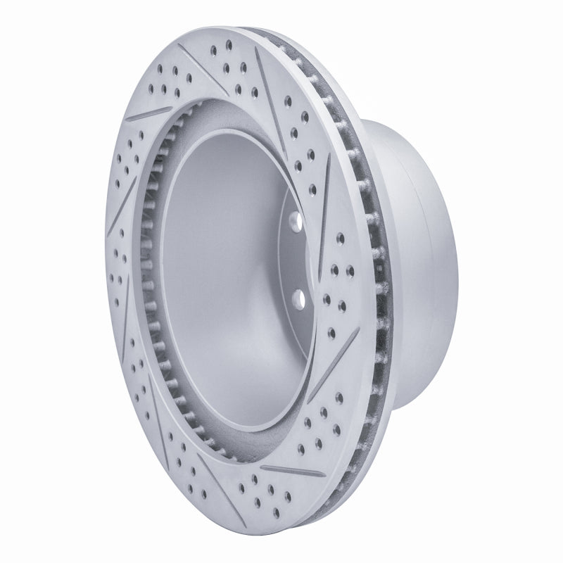 R1 03-08 Dodge Ram 4000 (Mexico) Rear Left Drilled & Slotted Geo-Carbon Rotor