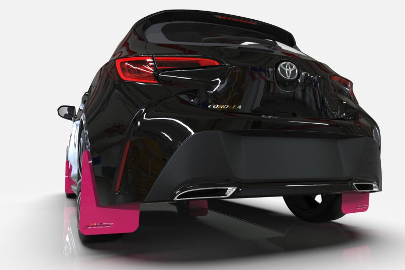 Rally Armor 22-25 Subaru WRX Pink Mud Flap BCE Logo