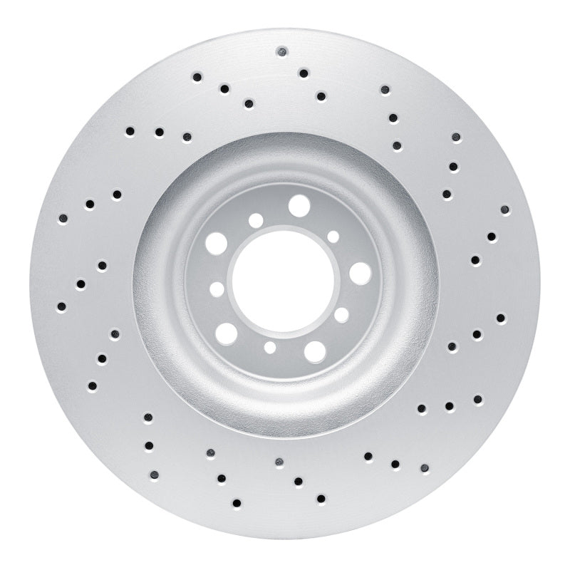 R1 15-20 BMW M4 Left Front Drilled GeoSPEC Coated Rotor