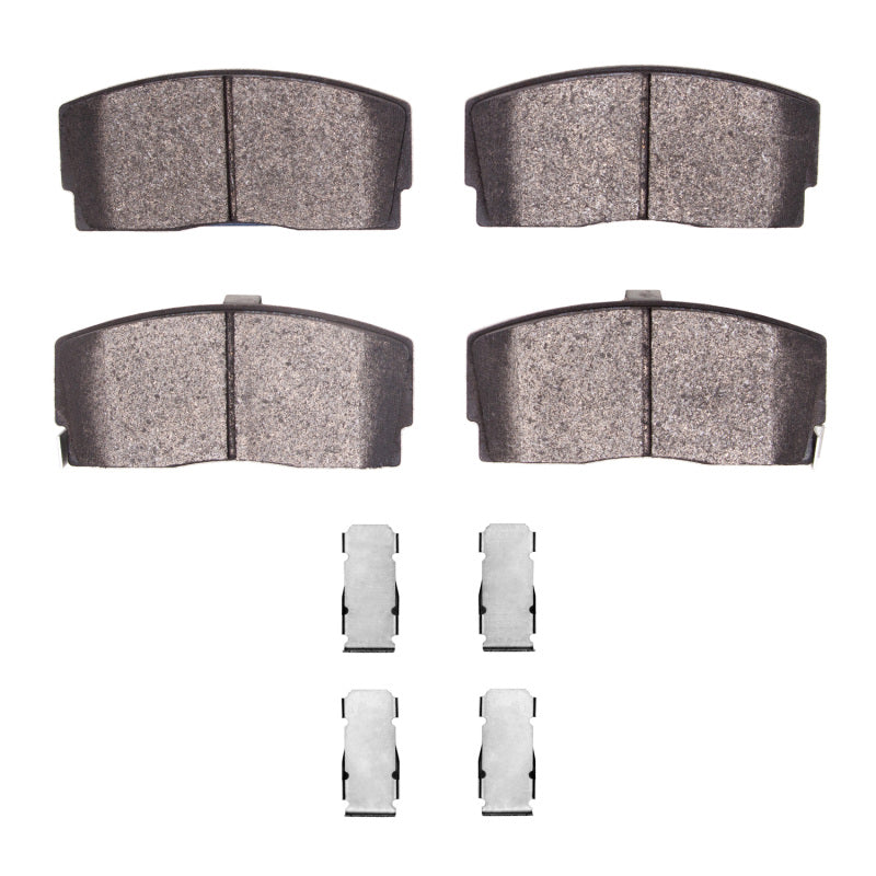 R1 1988-1992 Daihatsu CHARADE Front R1 Semi Met Pads & Hardware Kit