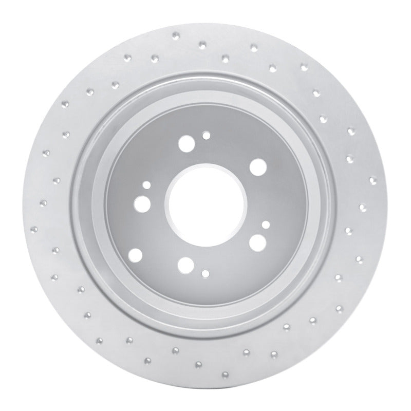 DFC 05-10 Honda Odyssey Rear Left Drilled Geoperformance Rotor