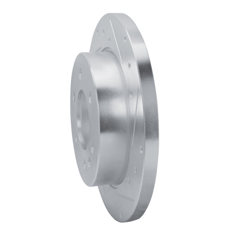 R1 19-25 Freightliner SprintER 2500 Rear Right Drilled & Slotted Silver Brake Rotor