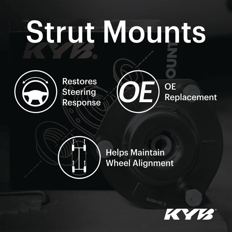 KYB Shocks & Struts Strut Mounts Rear LEXUS LS400 1995-00