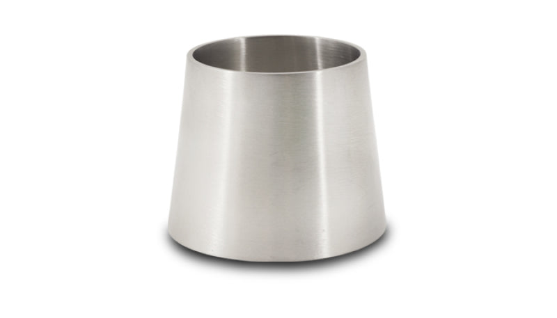 Vibrant 3in x 4in T304 Stainless Steel Straight (Concentric) Reducer