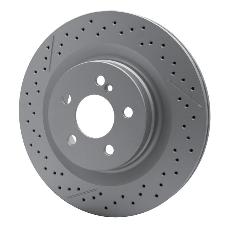 DFC 08-15 Mercedes-Benz C63 AMG Rear Drilled GeoSPEC Coated Rotor and Slotted