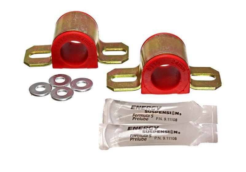 Energy Suspension 00-09 Honda S2000 Black 25.4mm Rear Sway Bar Bushing Set