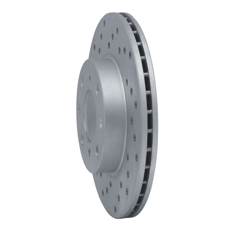 DFC 86-91 Acura Integra Front Left Drilled Geoperformance Rotor