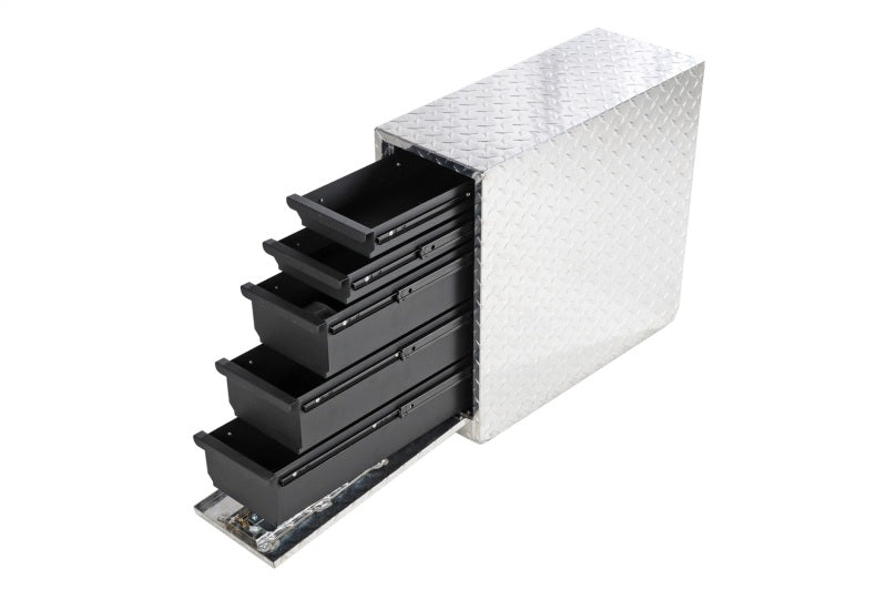 Dee Zee Universal Tool Box - Wheel Well Box With Drawers (Aluminum)