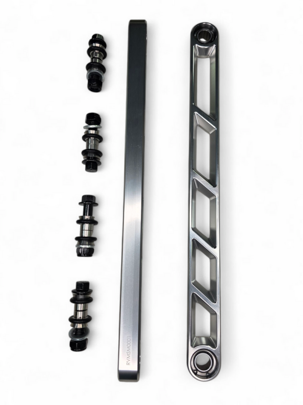 Elektric Offroad 2024+ Can Am Maverick R Rear Sway Bar Links Anodized Clear
