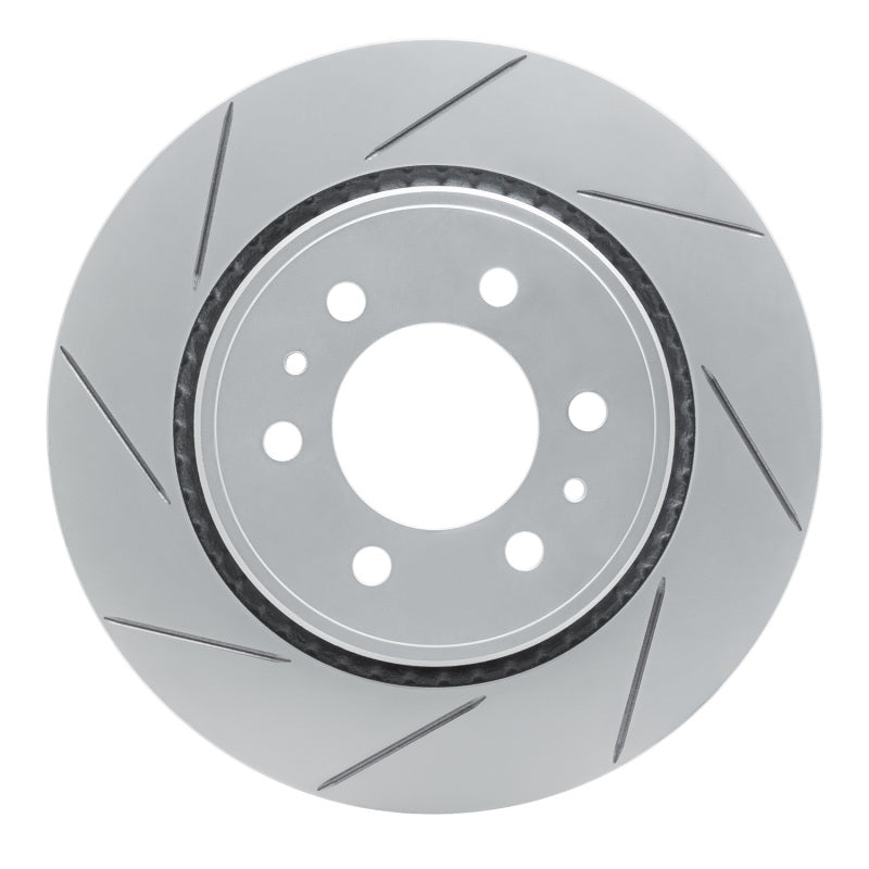 DFC 07-21 Ford Expedition Front Left Slotted Geoperformance Rotor