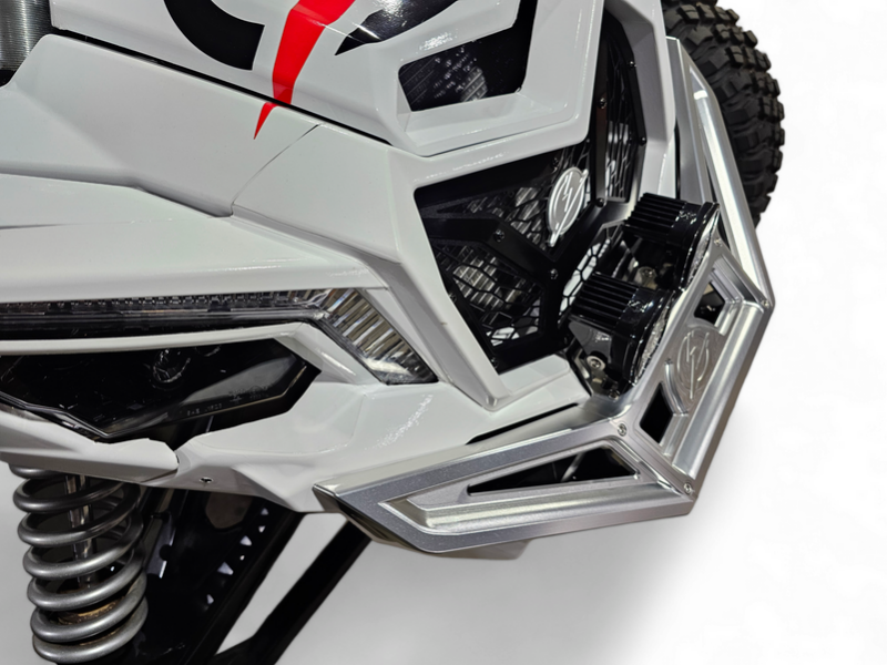Elektric Offroad 2017+ Can Am X3 Maverick Billet Front Winch Bumper Anodized Clear