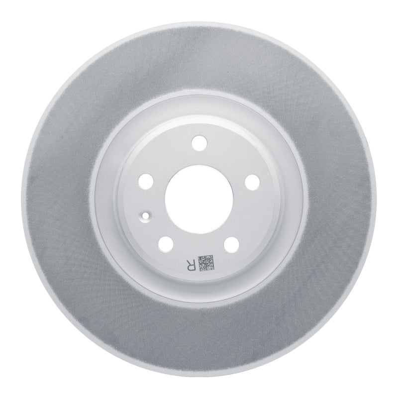 R1 15-23 Porsche Macan Right Front Slotted Carbon Alloy GeoMET Rotor