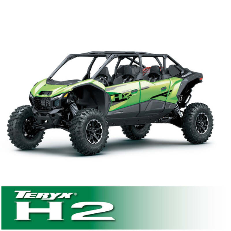 Rugged Radios Kawasaki Teryx4/Teryx5 H2 Comp Comm Kit w/ BT Intercom & 2-Way - 696/G1 GMRS