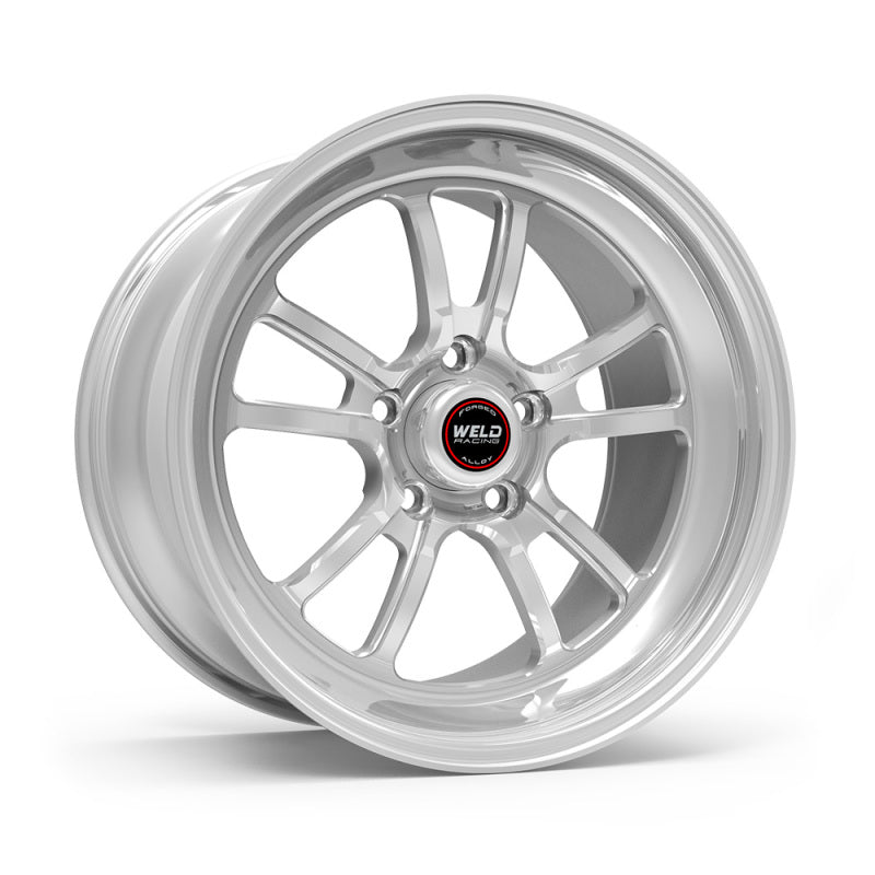 Weld S70 17x8 / 5x4.75 BP / 3.9in. BS Polished Wheel (Low Pad) - Non-Beadlock